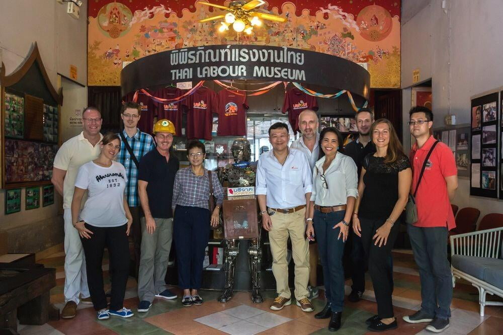 Asian Trails Thailand managers set off for a full day of museum visits in Bangkok.