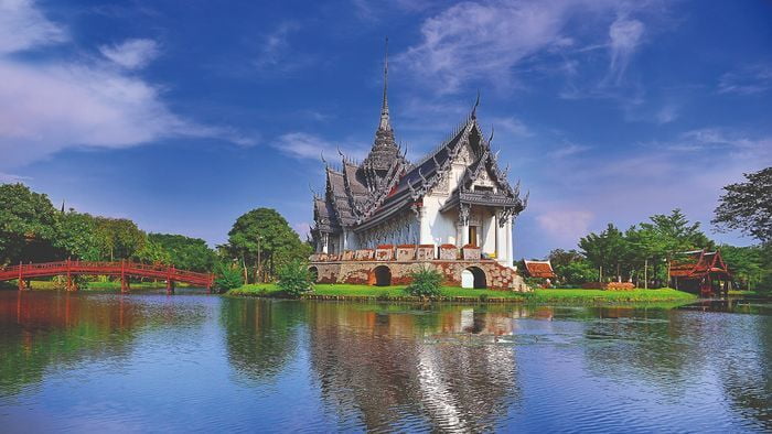 The "Ancient City" in Samut Prakan, Thailand, offers an immersive journey into Thai heritage and architecture. 