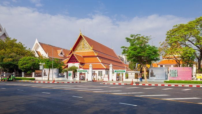 The National Museum in Bangkok, Thailand, is a gateway to Thai heritage and culture. Its mission is to preserve and showcase Thailand's rich history.