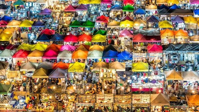 One Ratchada Night Market: A cultural journey that encapsulates the essence of Bangkok local night life.